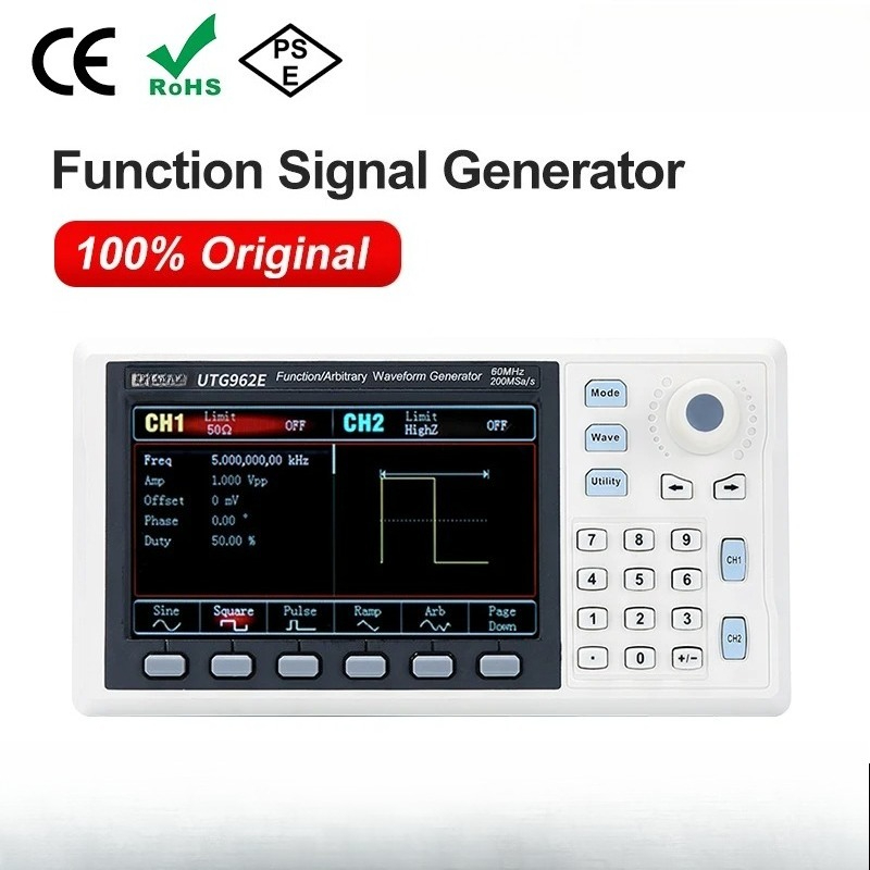 Function Signal Generator UTG9 - Dual Channel Arbitrary Waveform Function Generator 60Mhz 评论和价格