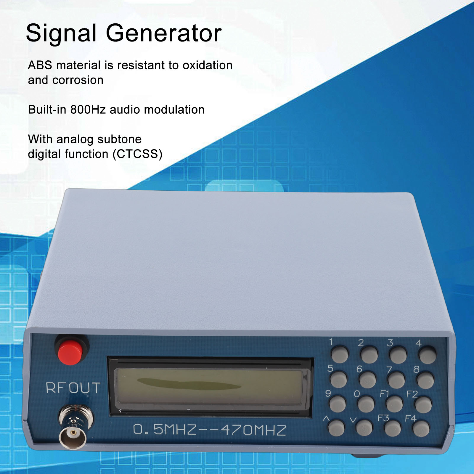Function Signal Generator RF S - Rf Signal Generator 0.5Mhz To 470Mhz 评论和价格