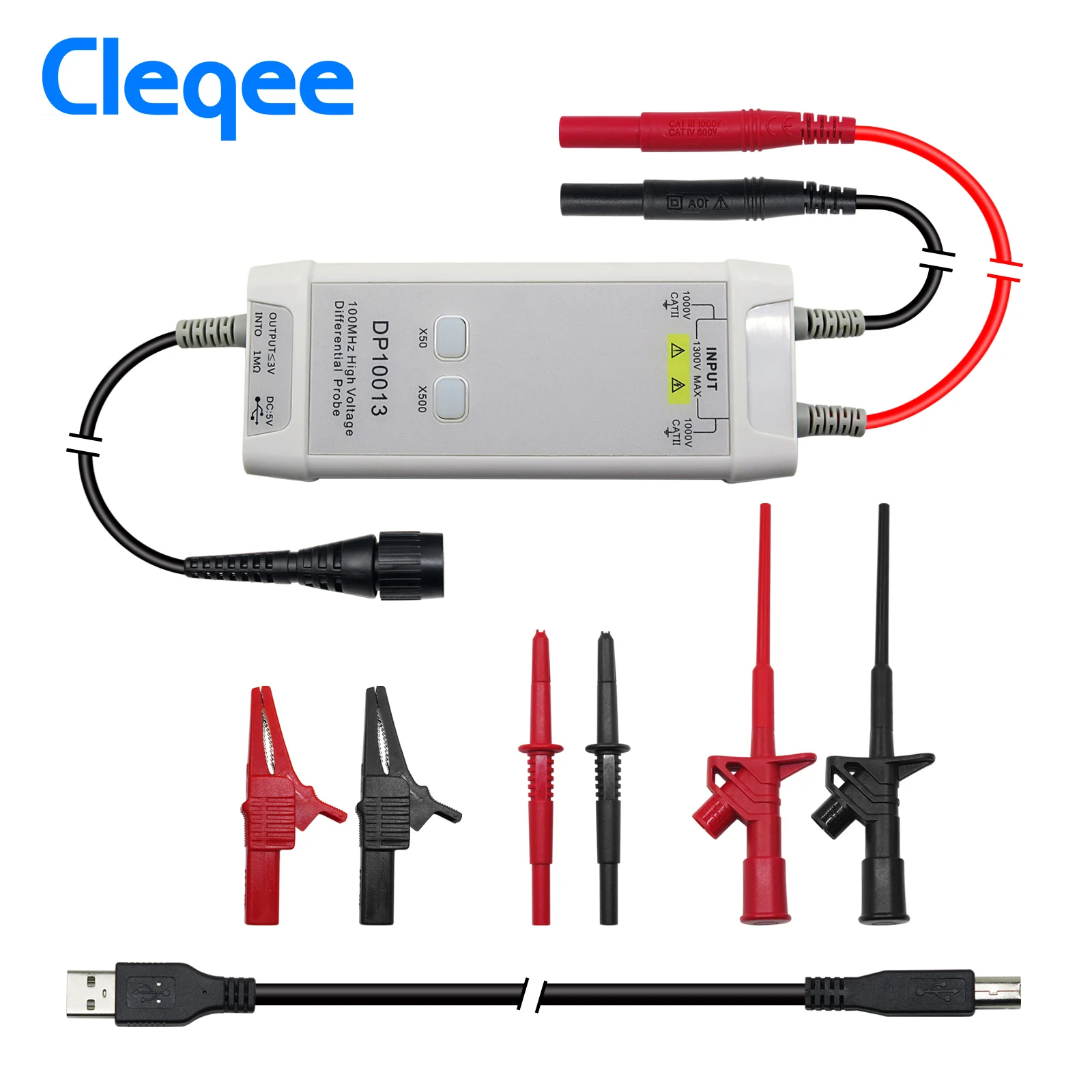 Cleqee 1300V 100MHz High Volta - High Voltage Differential Probe 100Mhz 1300V 评论和价格