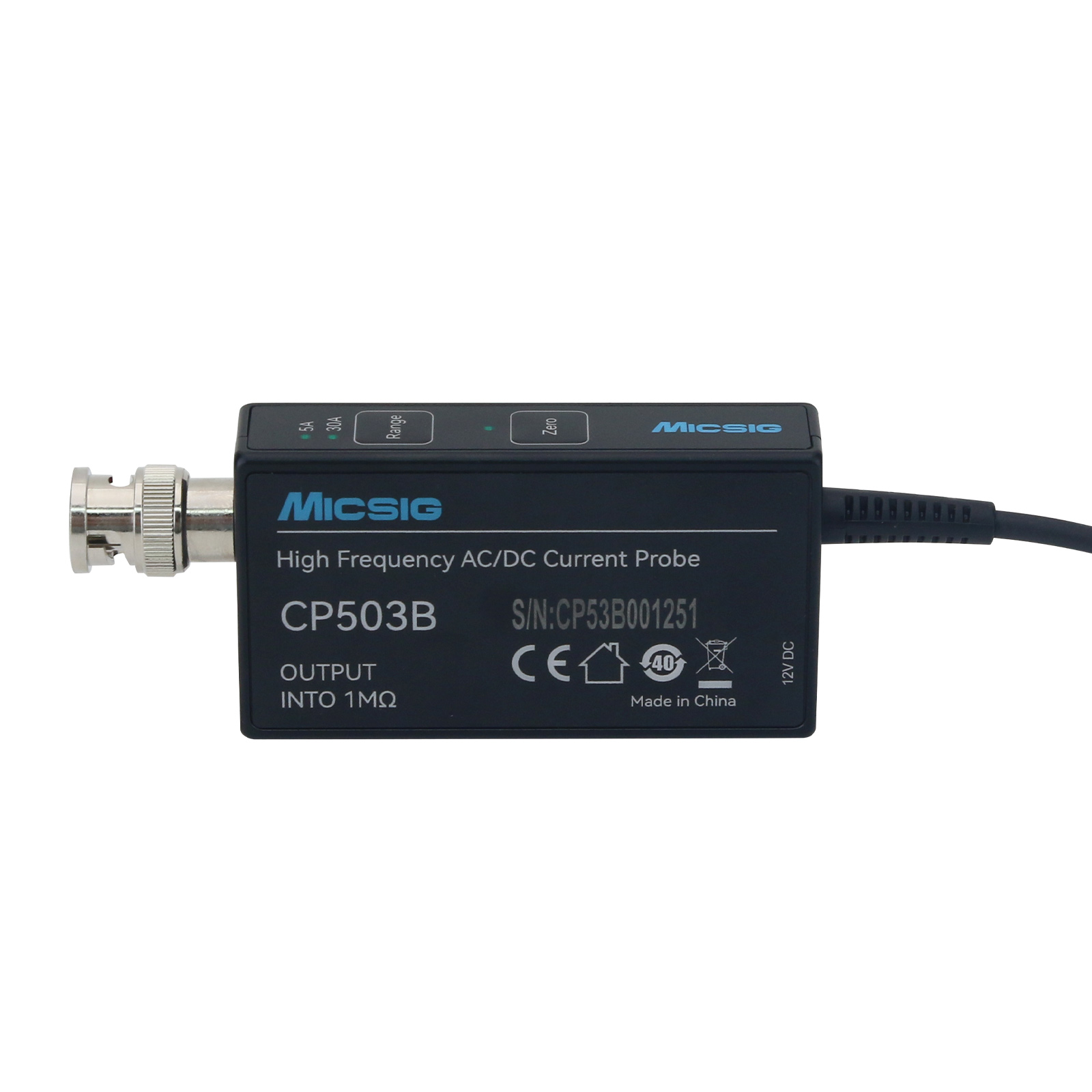 GOOD Micsig CP503B 50MHz 5A/30 - Current Probe Ac Dc 50Mhz Oscilloscope 评论和价格