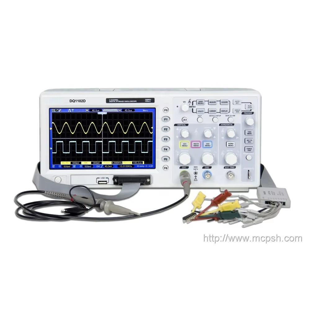 DQ9104 DQ9204 DIGITAL STORAGE  - Digital Storage Oscilloscope 4 Channel 100Mhz 评论和价格