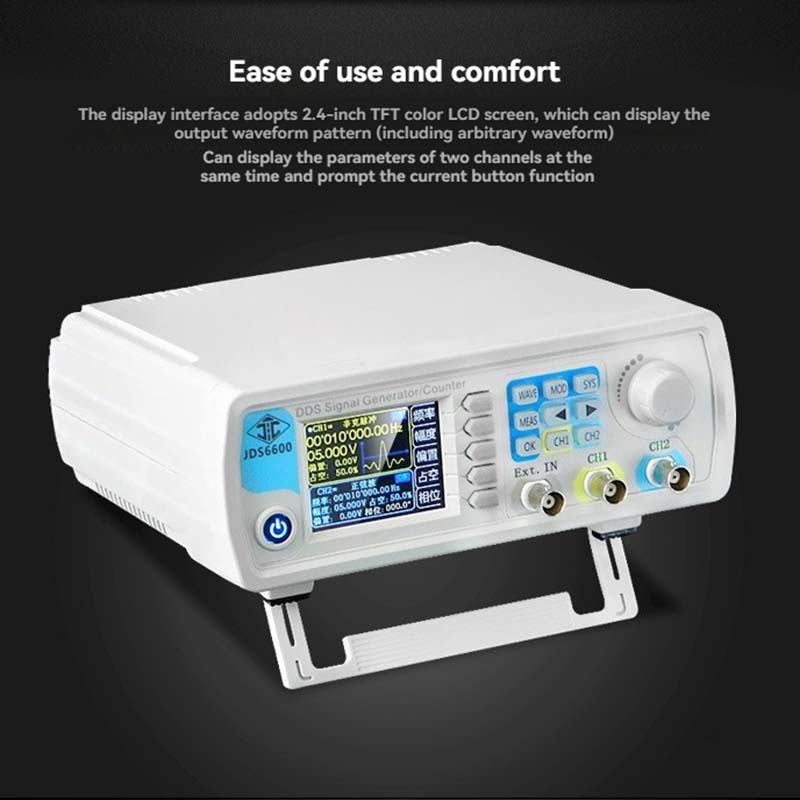 Dual Channel DDS Signal Genera - Dual Channel Arbitrary Waveform Function Generator 60Mhz 评论和价格