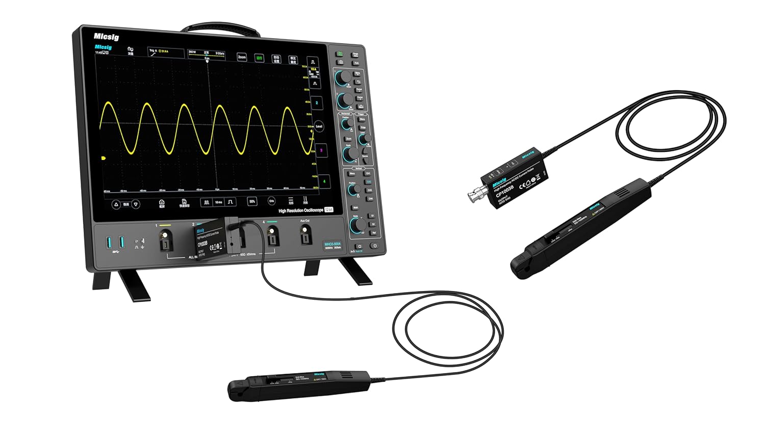 High Frequency AC/DC Current P - Current Probe Ac Dc 50Mhz Oscilloscope 评论和价格
