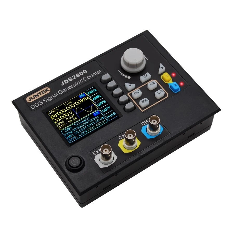 JDS2800-15M 60MHz DDS Function - Dual Channel Arbitrary Waveform Function Generator 60Mhz 评论和价格