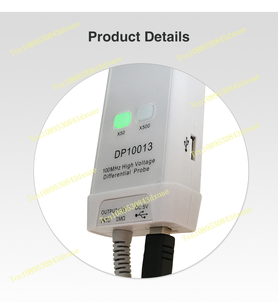 2025Micsig Oscilloscope 1300V  - High Voltage Differential Probe 100Mhz 1300V 评论和价格