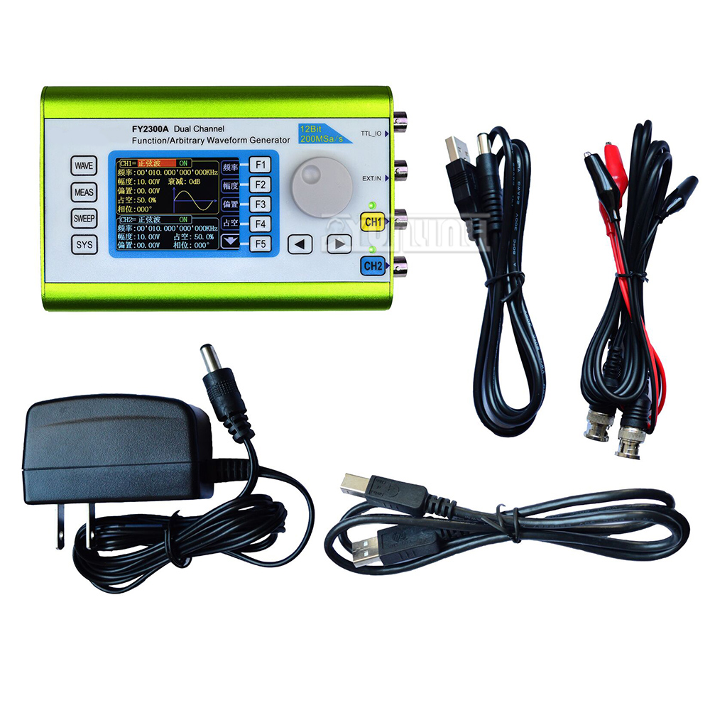 FY6300 FY2300 Dual Channel DDS - Dual Channel Arbitrary Waveform Function Generator 60Mhz 评论和价格